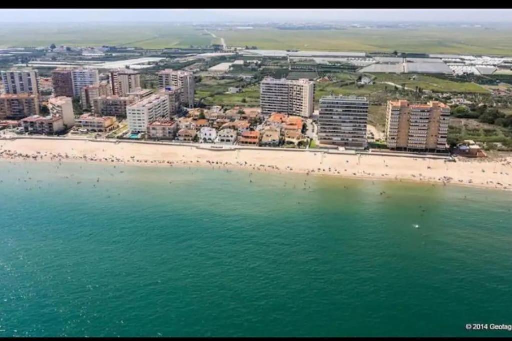 Acogedor Apartamento Cullera 200 Metros Playa Eksteriør billede